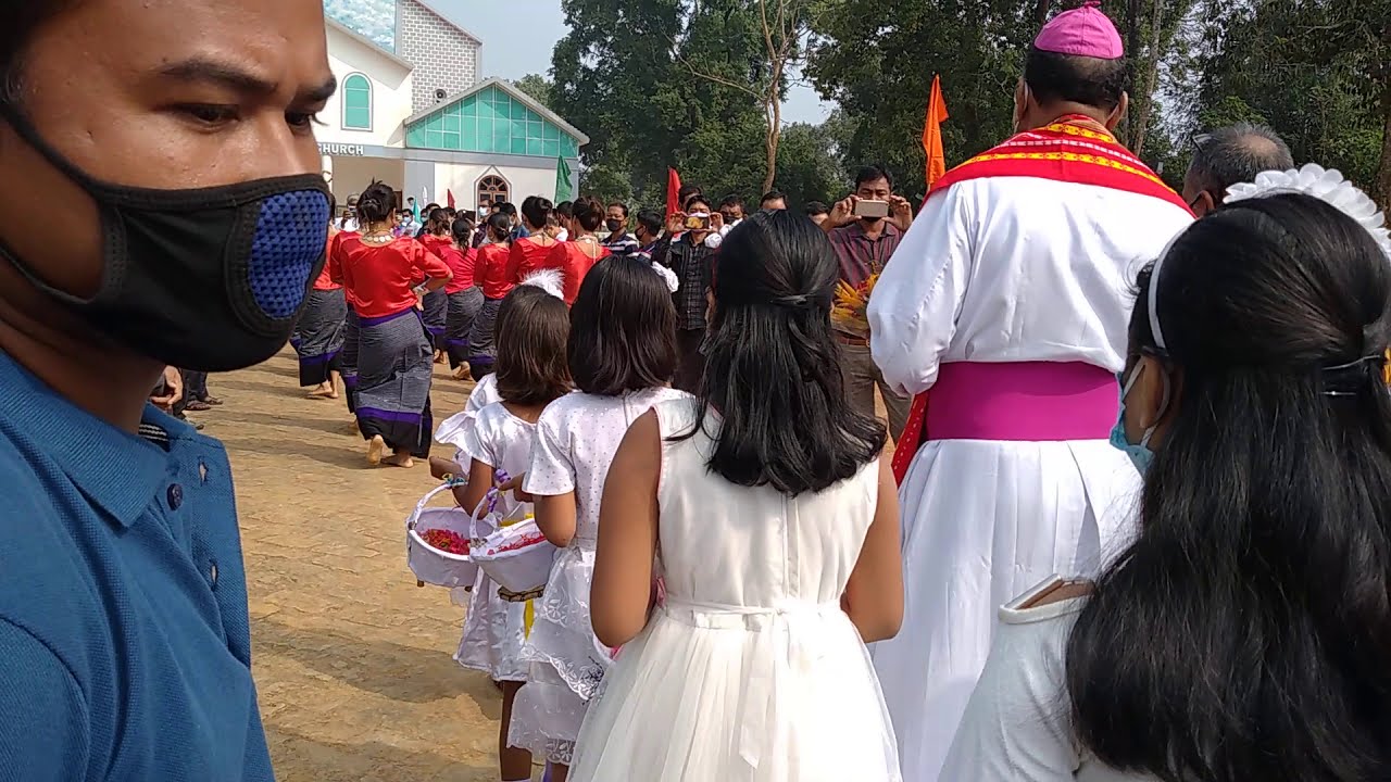 Uchoi tiprasa Tripura state ocation of parish feast 2020/10/22,