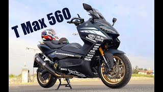 T MAX 560 TECH MAX DARK PETROL NEW STICKERS BURNOUT WORKING FAST