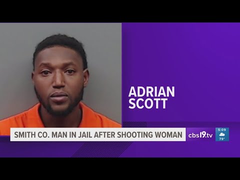 Smith County man charged with shooting woman held on $1 million bond