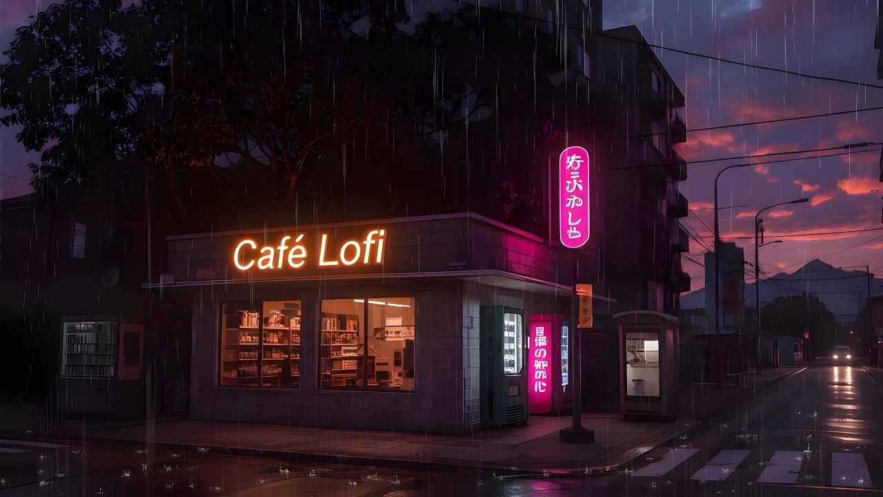 Tokyo Rainy Night Lofi 🌧️ Smooth Chill Beats for Late Night Vibes 🌃