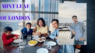 Mint Leaf of London Dubai | 10th Anniversary Celebration | Dubai Harbour Creek 🥂