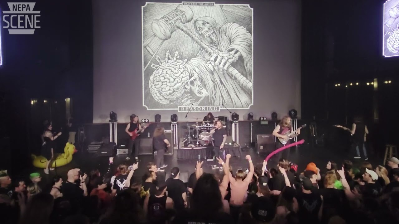 Traverse the Abyss "Memento Mori" EP release show live at The Ritz Theater in Scranton