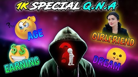1000 SUBSCRIBER SPECIAL Q&A 🤩 || 1K SPECIAL QNA VIDEO😋 || FACE REVEAL 🤫