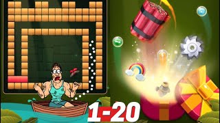 Breaker Fun - Bricks Ball Crusher Rescue Game Gameplay Walkthrough Level 1-20 iOS, Android screenshot 2