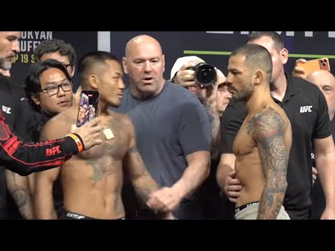 UFC 331 Ceremonial Weigh-Ins: Van vs. Pantoja | Final Face-Offs