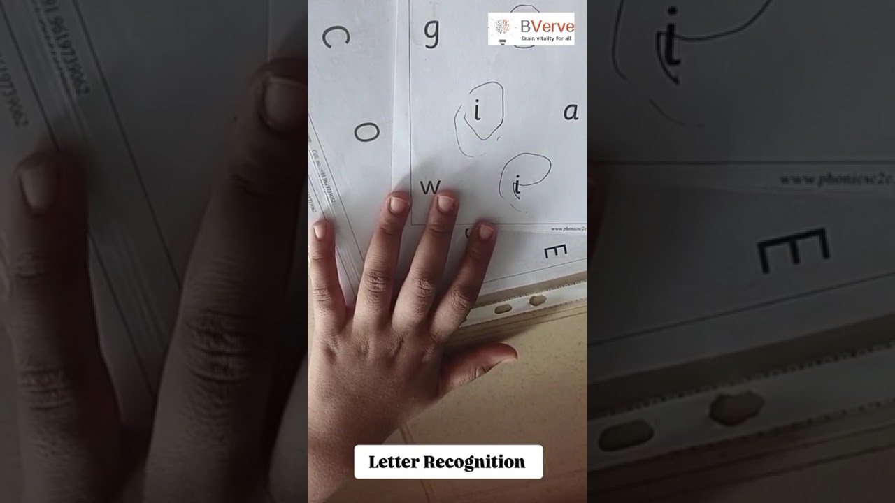 Letter Recognition | Early Literacy Learning at BVerve