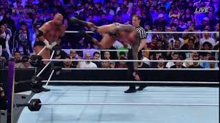 Randy Orton FAKE dropkick to Triple H at Super Showdown 2019