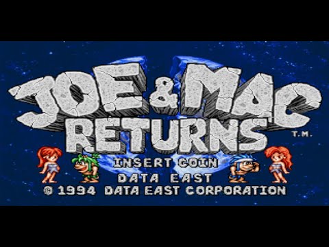 Joe u0026 Mac: Returns (Arcade) Longplay