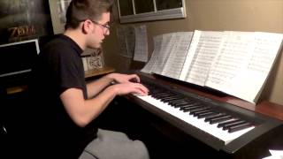 Skyrim MEDLEY for Piano Solo HD chords