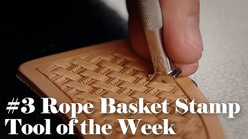 #3 Rope Basket Stamp-Tool of the Week