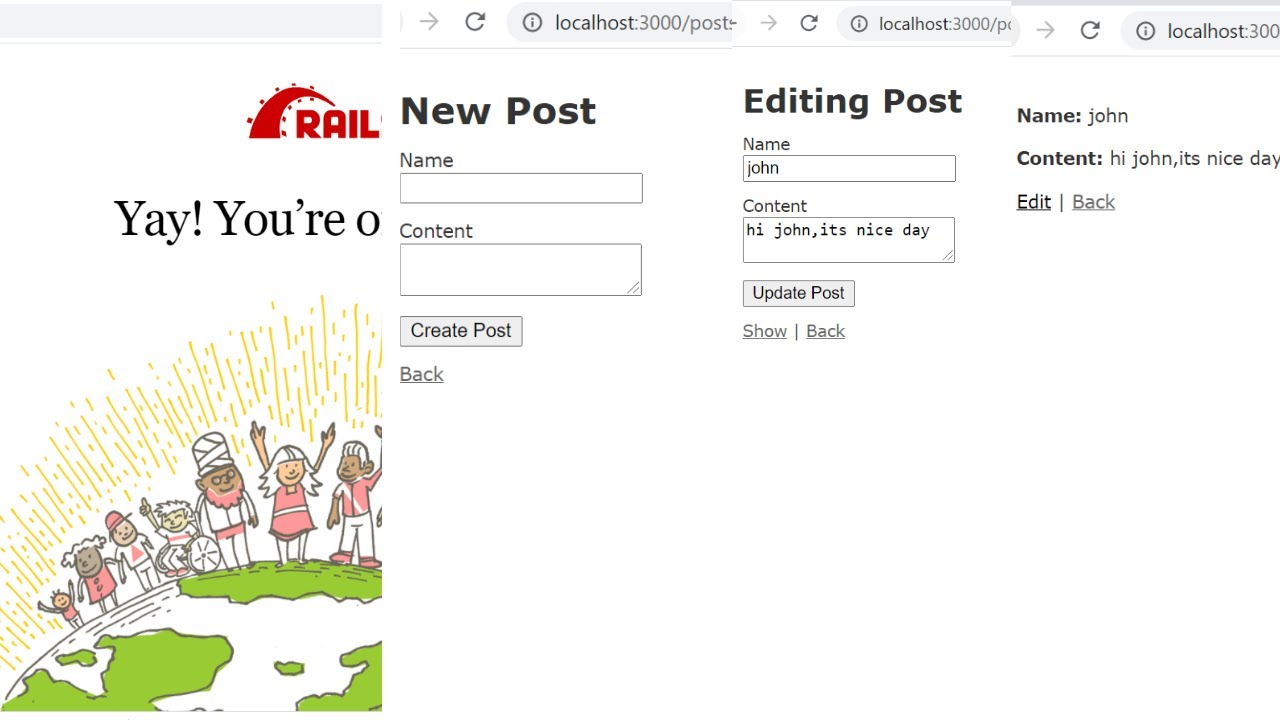 Crud with Ruby on Rails - YouTube