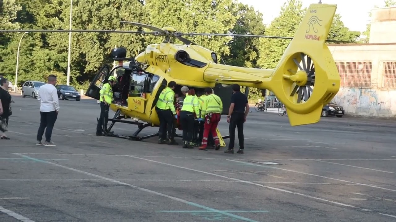 Vigevano, malore mentre è in pizzeria: interviene l'elisoccorso