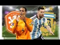 ملخص مباراة الارجنتين وهولندا في كاس العالم 2022 أجمل مباراة في التاريخ بتعليق مجنون 4k