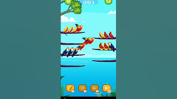 Bird sort puzzle game#gaming #viral #video #birds#birdflying