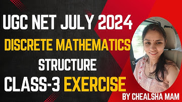 Set Theory Questions|Discrete Mathematical Structure| UGC NET July 2024 Computer Science Preparation
