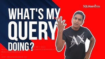 SQL Server – What is my query doing? (by Amit Bansal)