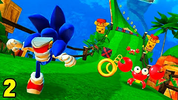 Best Sonic Game Mobile Sonic Dash - Endless Running Android ios Gameplay Fun Running Game Part 2
