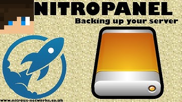 NitroPanel Tutorials - How to use the Backup manager