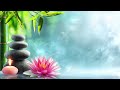 Buddha zen in peaceful garden  relaxing music for spa  yoga  meditation  sleep  stress relief