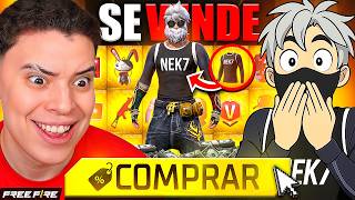 ¡COMPRE LA CUENTA DE NEK7 POR 7000$ DOLARES EN FREE FIRE! 💲🤑 *DECEPCION*