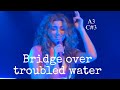 Tori kelly  bridge over troubled water live  clear riffs and runs