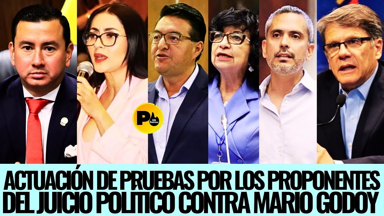 Actuación de pruebas por los proponentes del Juicio Político contra Mario Godoy #PARTE2