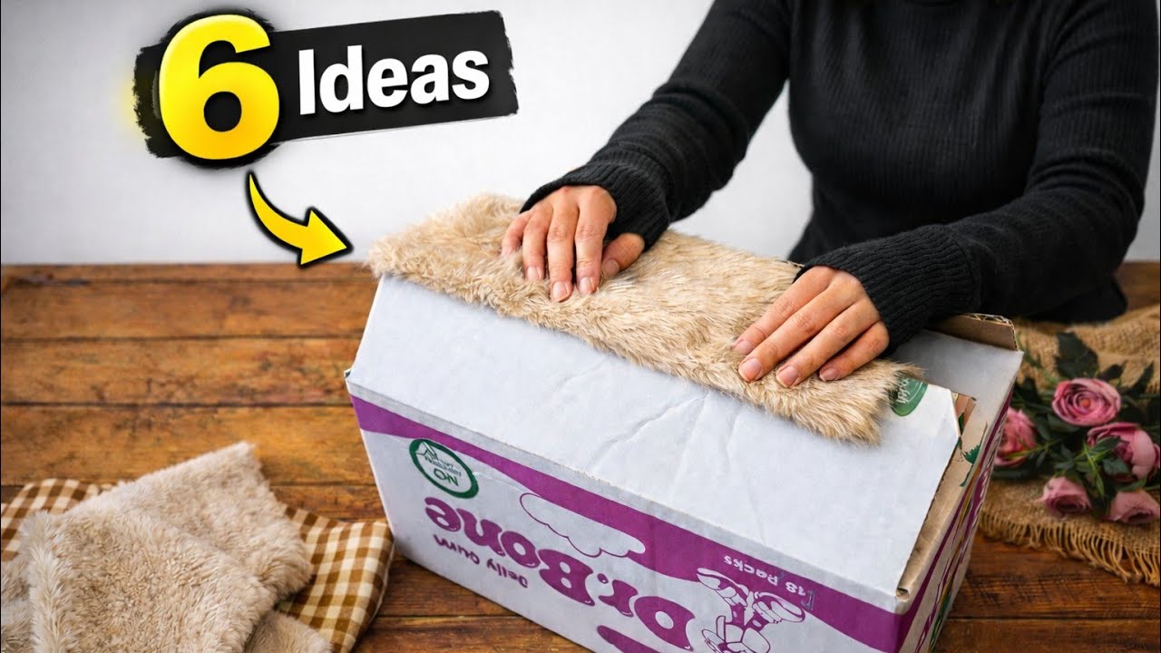 🚀 Transform Any Old Box Into Something INCREDIBLE! – 6 Genius DIY Ideas ✨