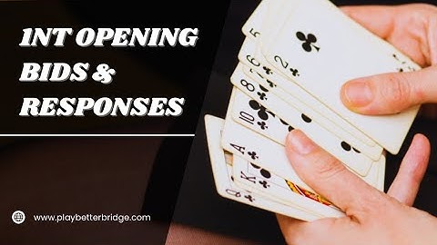 1NT Opening Bids & Responses Video Tip