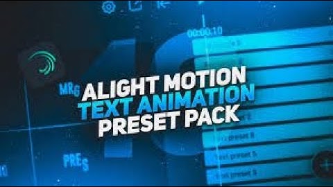 05 TEXT XML IN ALIGHT MOTION | XML FILE | TEXT ANIMATION