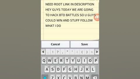 HACKING BTD BATTLES (ROOT NEEDED)