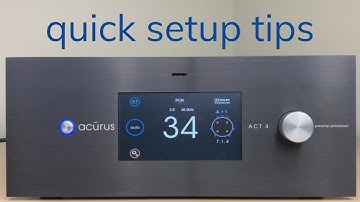 ACURUS | ACT 4 & MUSE Speaker Layouts