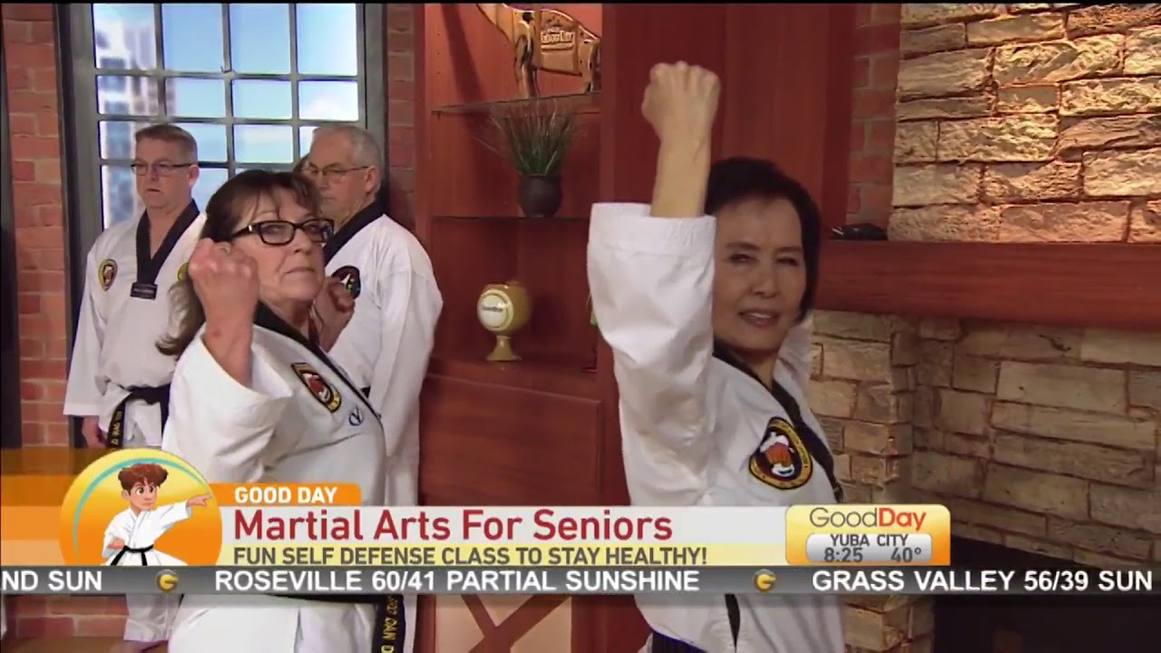 Martial Arts for Seniors Good Day Sacramento, Jan. 13, 2019 YouTube