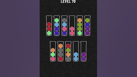 Ball Sort Puzzle Walkthrough Gameplay - Level 70
