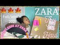 ZARA TRY-ON HAUL | FALL/WINTER 2021|Annecia Miller💘