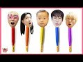 Learn Colors with kids toys snack Finger Family Nursery Rhymes Songs Pretend Play for Kids 인기동요