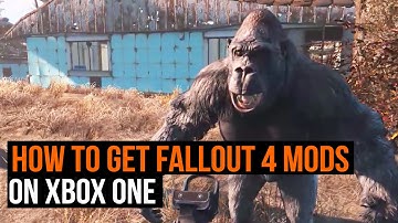 How to get Fallout 4 mods on Xbox One  (PS4 still unreleased)