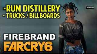 Firebrand: Attack Marquessa Rum Distillery and Destroy Maria's Trucks & Billboards | FAR CRY 6