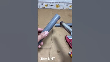 Cách nối ống nước nhựa PVC cùng cỡ #Tam NHT #Shorts #meo vat #meo hay #chia se kinh nghiem