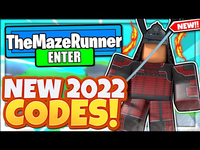 Roblox The Maze Runner Codes (December 2023)