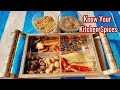 Know Your Kitchen Spices/ Kitchen Ingredients Names And Usage.