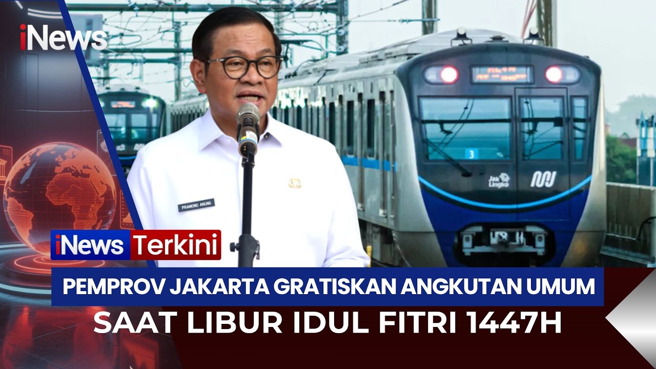🔴[LIVE] PERNYATAAN GUBERNUR JAKARTA ANTISIPASI ARUS MUDIK DAN BALIK LEBARAN 2026 (10/03)