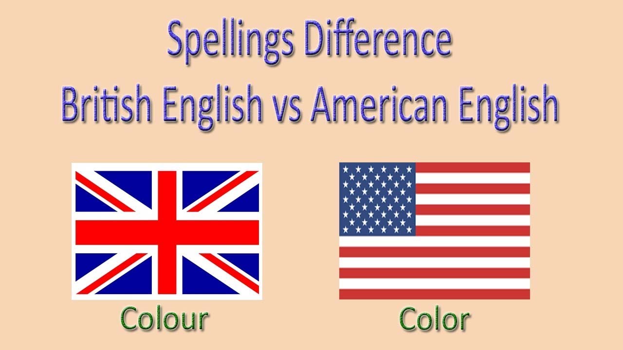 Различия американского и британского языка
