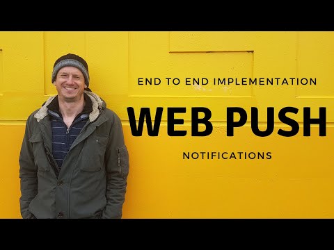 Web Push Notifications - End to End implementation