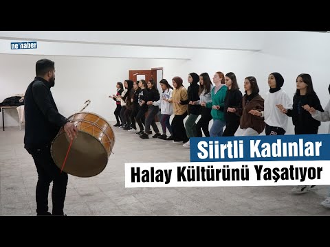 Siirtli Kadınlar Halay Kültürünü Yaşatıyor
