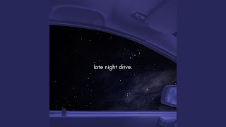 late night drive