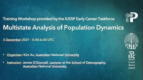 IPC2021 Countdown event   Multistate Analysis of Population Dynamics