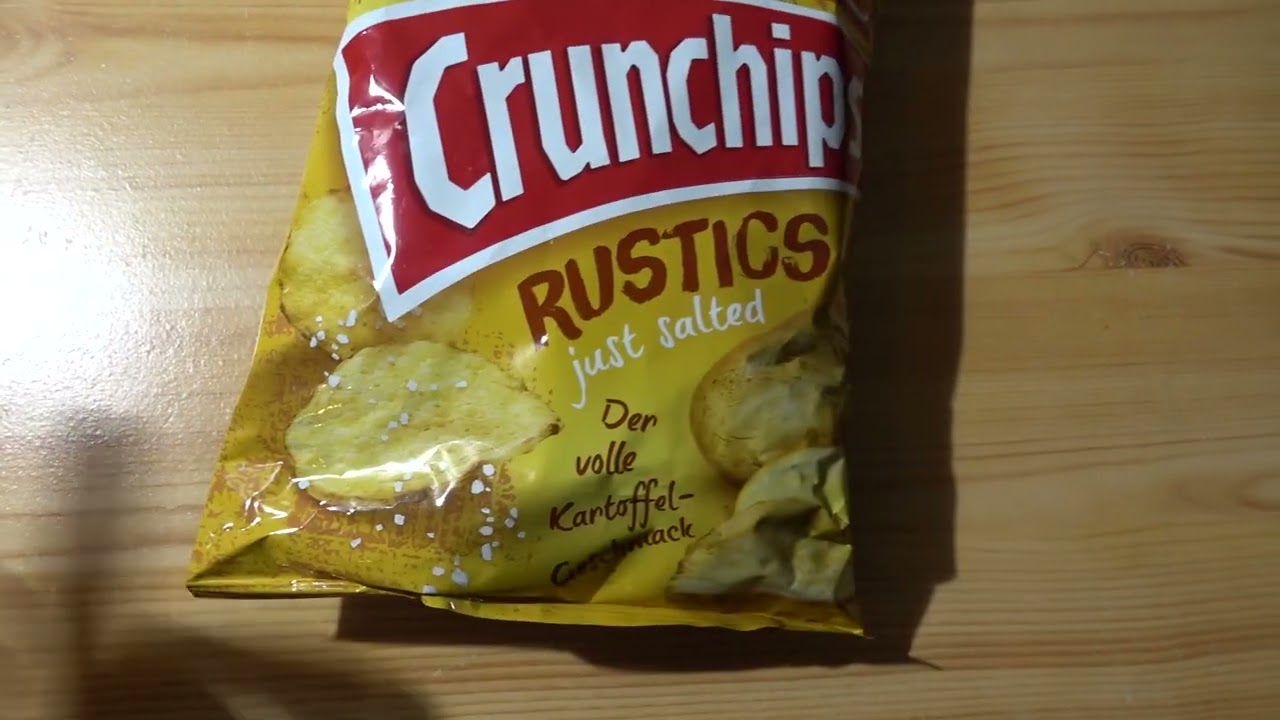 Crunchips RUSTICS just salted - YouTube