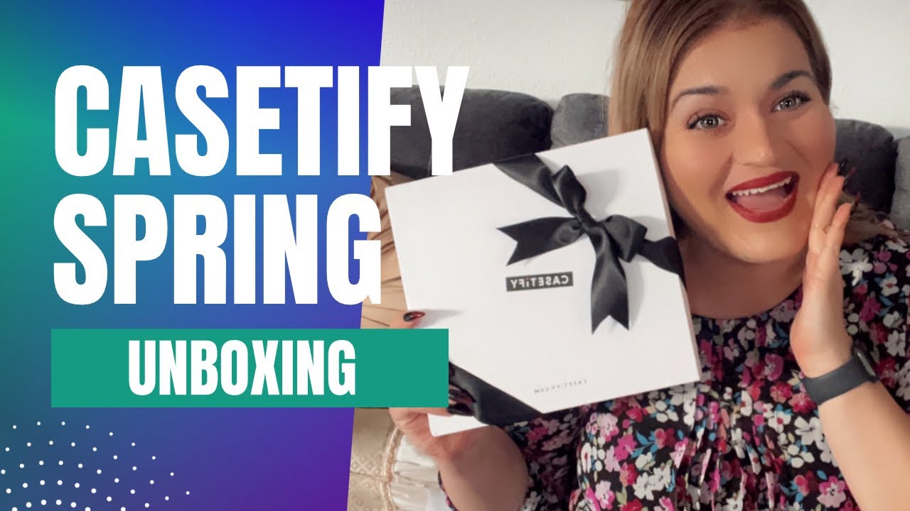 Casetify spring unboxing YouTube