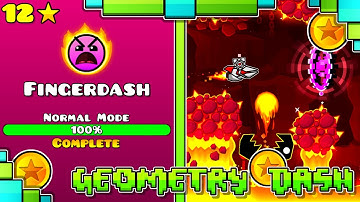 "Fingerdash" 100% Complete [All Coins] | Geometry Dash