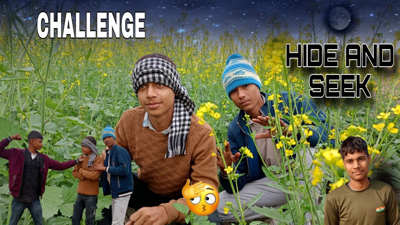 Hide and Seek Challenge in Fields 🌾 | Funny & Thrilling Game 😱